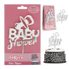 Topo Baby Shower Prata